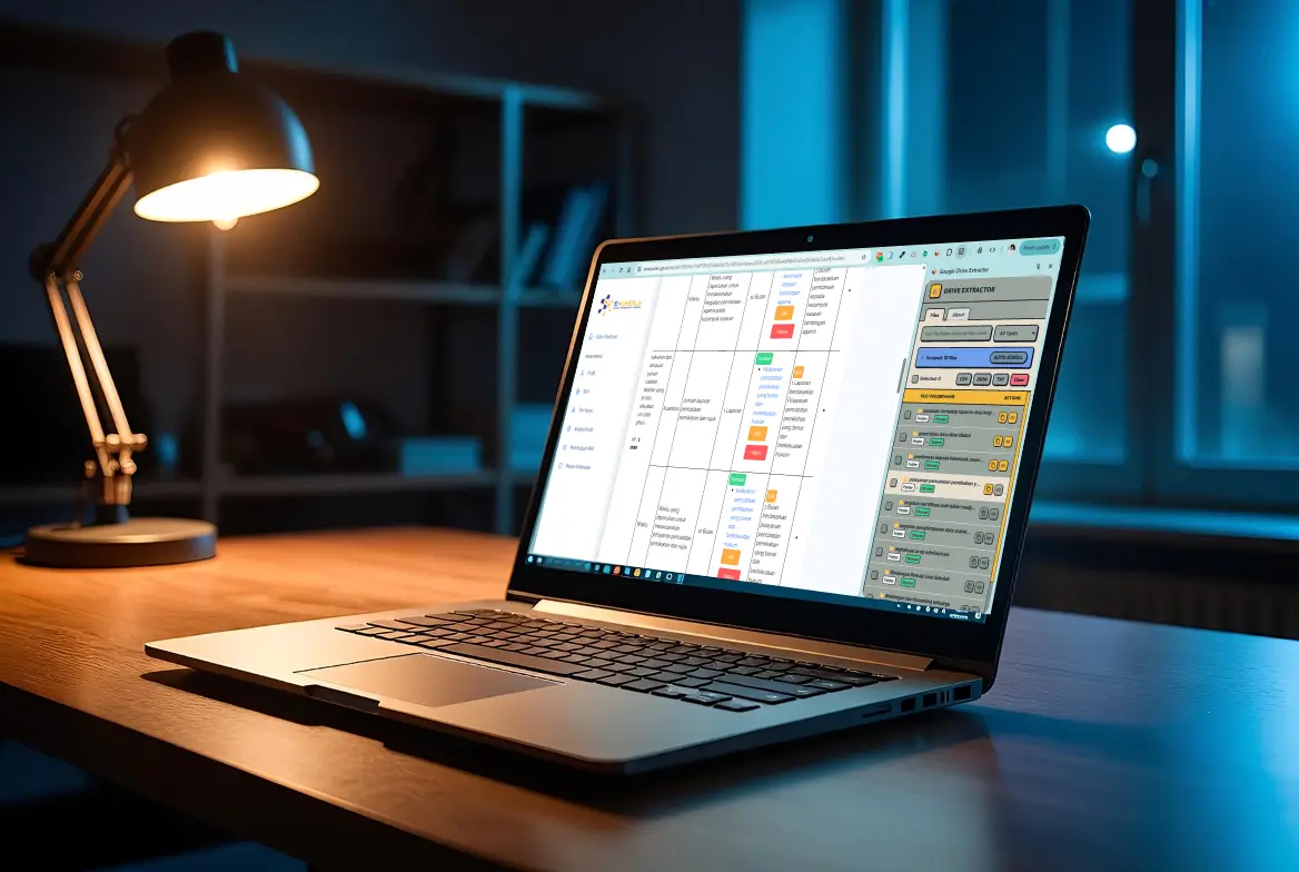 Capek Copas Manual Link & Nama File di Google Drive? Kenalan Dulu sama GDrive Extractor