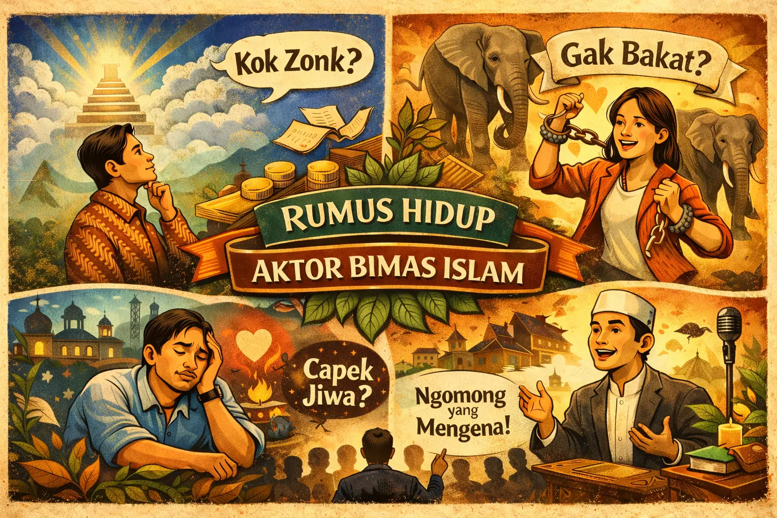 Dari Rakernas ke Ruang Hati: Empat Pelajaran Penting untuk Aktor Bimas Islam