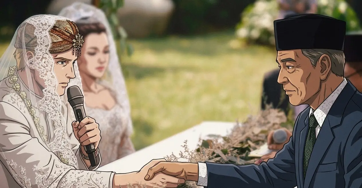 Lagi, Penghulu Viral Pimpin Akad Nikah dengan 3 Bahasa